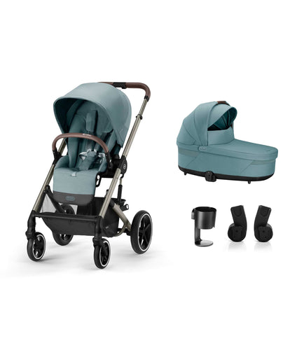 Cybex Cybex Balios Essential 4 Piece Pushchair Bundle - Sky Blue