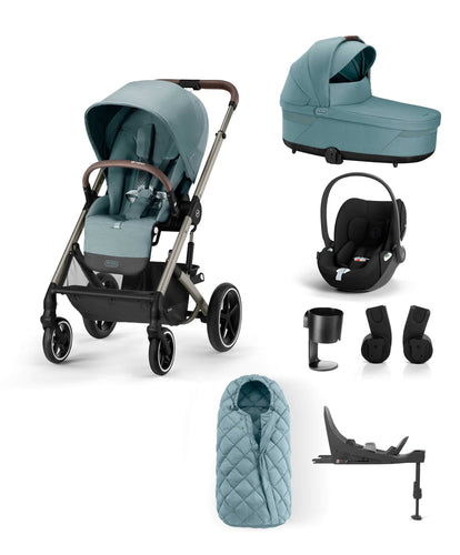 Cybex Cybex Balios Luxury 7 Piece Pushchair Bundle - Sky Blue