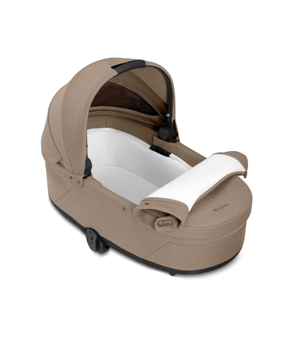 Cybex Cybex Balios Pushchair Bundle with Cybex  Aton B2 i-Size Car Seat (6 Pieces) - Almond Beige