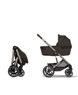 Cybex Cybex Balios Ultimate Pushchair Bundle with Cybex Cloud G3 Car Seat - Chocolate Brown