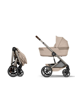 Cybex Cybex Balios Utltimate Pushchair Bundle with Cybex Cloud G3 Car Seat - Almond Beige