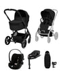 Cybex Cybex Balios Utltimate Pushchair Bundle with Cybex Cloud G3 Car Seat - Moon Black