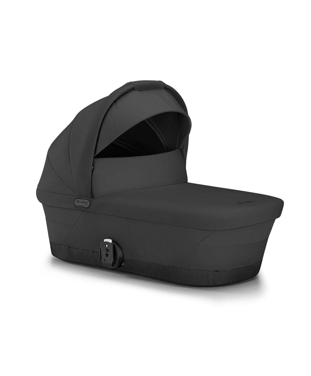 Cybex Cybex e-Gazelle S Electric Single to Double Pushchair Bundle with Cybex Aton B2 i-Size Car Seat and Base (6 Pieces) – Black