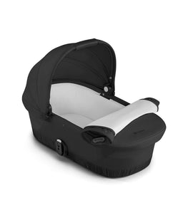 Cybex Cybex e-Gazelle S Electric Single to Double Pushchair Bundle with Cybex Aton B2 i-Size Car Seat and Base (6 Pieces) – Black