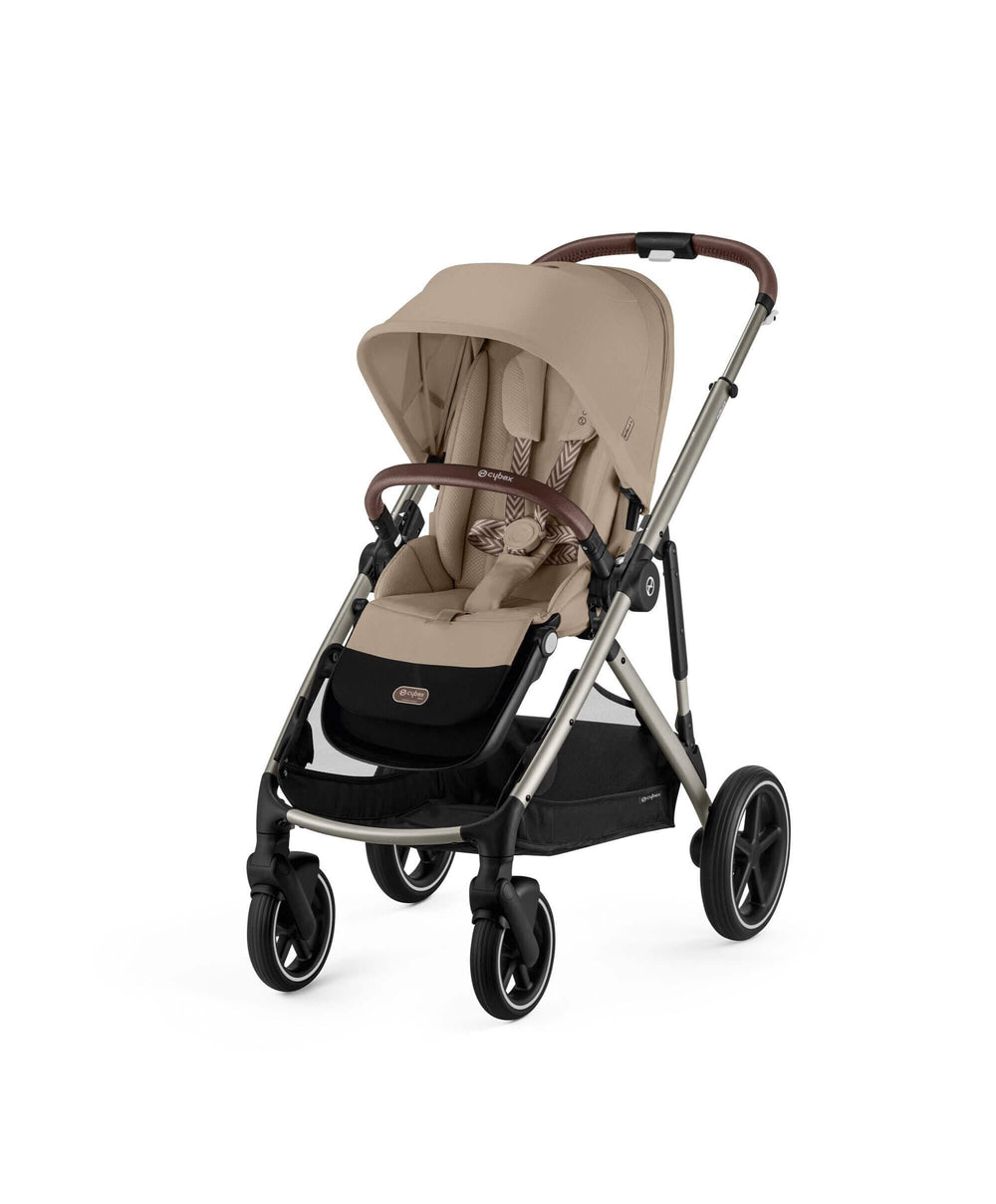 Cybex Cybex Gazelle S Twin Pushchair Bundle (12 Pieces) - Almond Beige