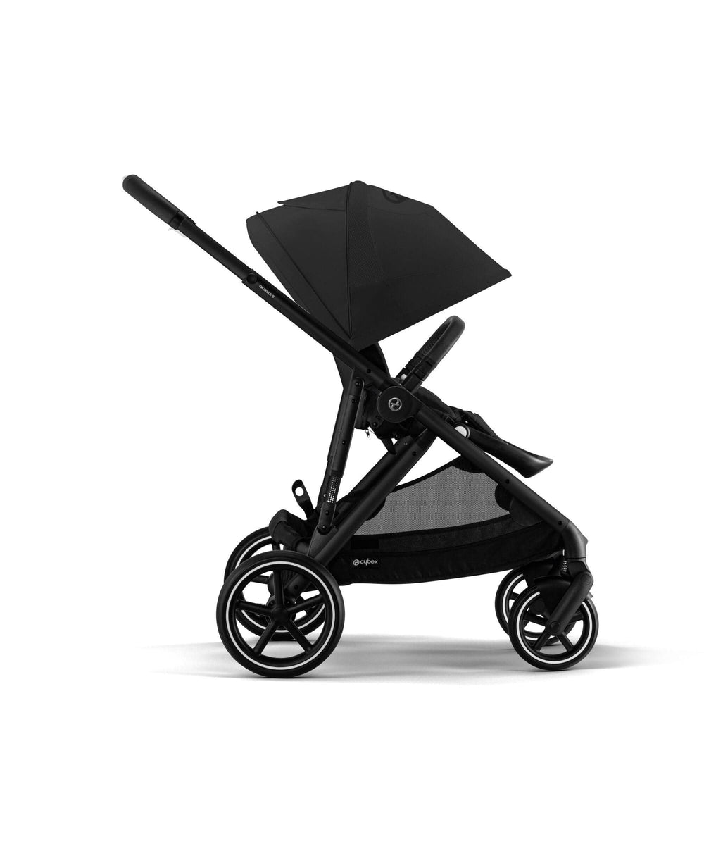 Cybex Cybex Gazelle S Twin Pushchair Bundle (12 Pieces) - Moon Black