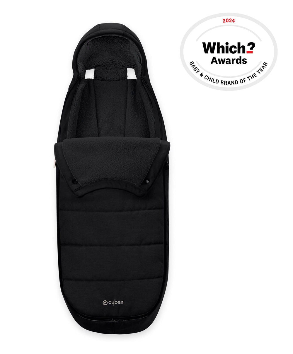 cybex footmuff balios s Cybex Gold Pushchair Footmuff – Black – Mamas & Papas IE