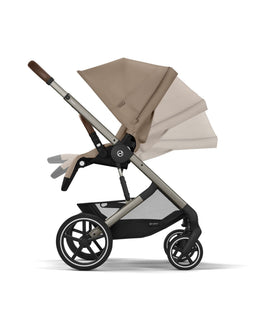 Cybex Pushchairs Cybex Balios Bundle with Cybex Cloud T i-Size Rotating Baby Car Seat & Rotating Base (7 Pieces) – Almond Beige