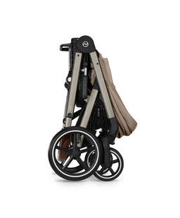 Cybex Pushchairs Cybex Balios Bundle with Cybex Cloud T i-Size Rotating Baby Car Seat & Rotating Base (7 Pieces) – Almond Beige