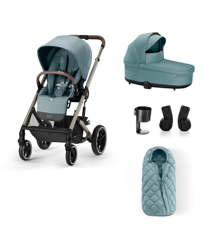 Cybex Pushchairs Cybex Balios Essential Bundle in Sky Blue