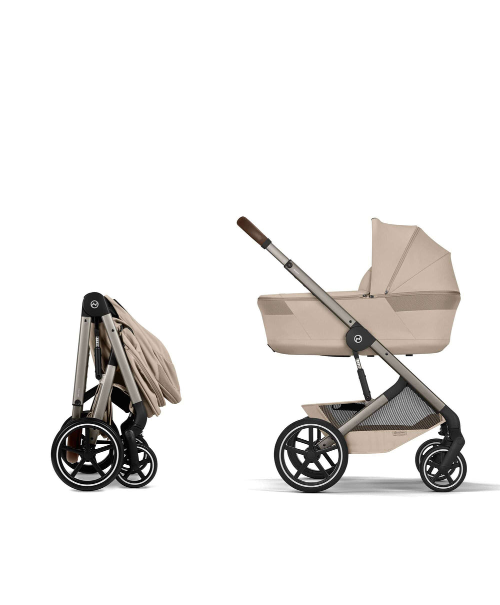Cybex Pushchairs Cybex Balios Essential Pushchair Bundle - Almond Beige