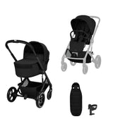 Cybex Pushchairs Cybex Balios Essential Pushchair Bundle - Moon Black