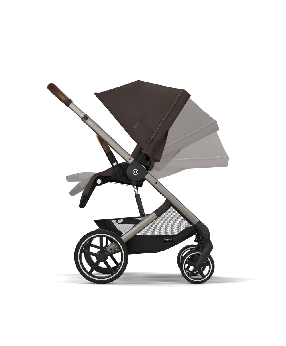 Cybex Pushchairs Cybex Balios S Lux Pushchair Bundle (5 Pieces) - Chocolate Brown