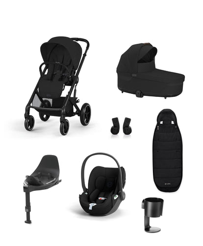 Cybex Pushchairs Cybex Balios S Lux Pushchair Bundle With Cybex Cloud T i-Size + Baby Car Seat & Base