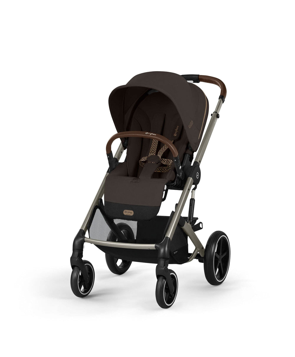 cybex balios s lux single stroller Cybex Balios S Lux Pushchair – Chocolate Brown – Mamas & Papas IE