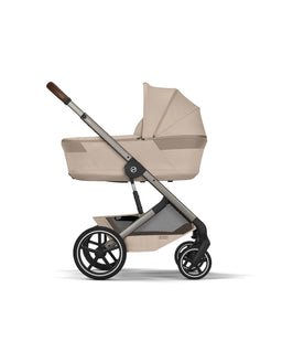 Cybex Pushchairs Cybex Balios S Lux Pushchair & Folding Carrycot - Almond Beige