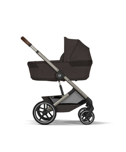 Cybex Pushchairs Cybex Balios S Lux Pushchair & Folding Carrycot - Chocolate Brown