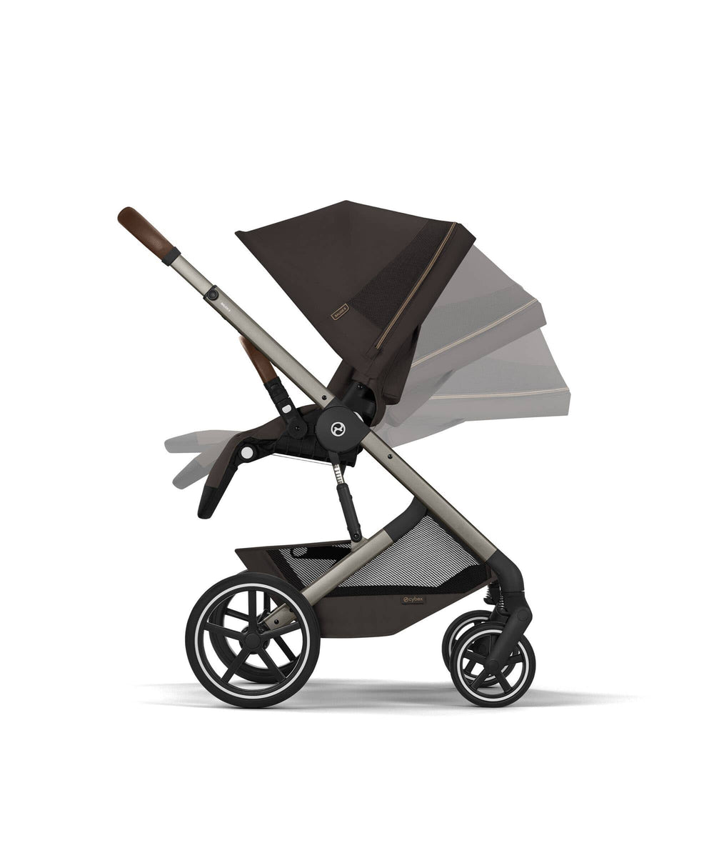 Cybex Pushchairs Cybex Balios Ultimate Pushchair Bundle with Cybex Cloud G3 Car Seat - Chocolate Brown
