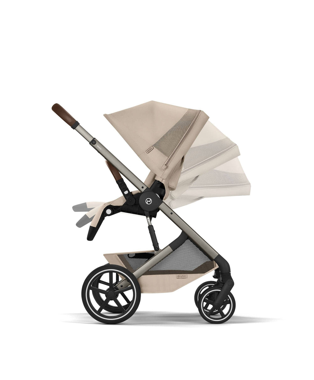 Cybex Pushchairs Cybex Balios Utltimate Pushchair Bundle with Cybex Cloud G3 Car Seat - Almond Beige