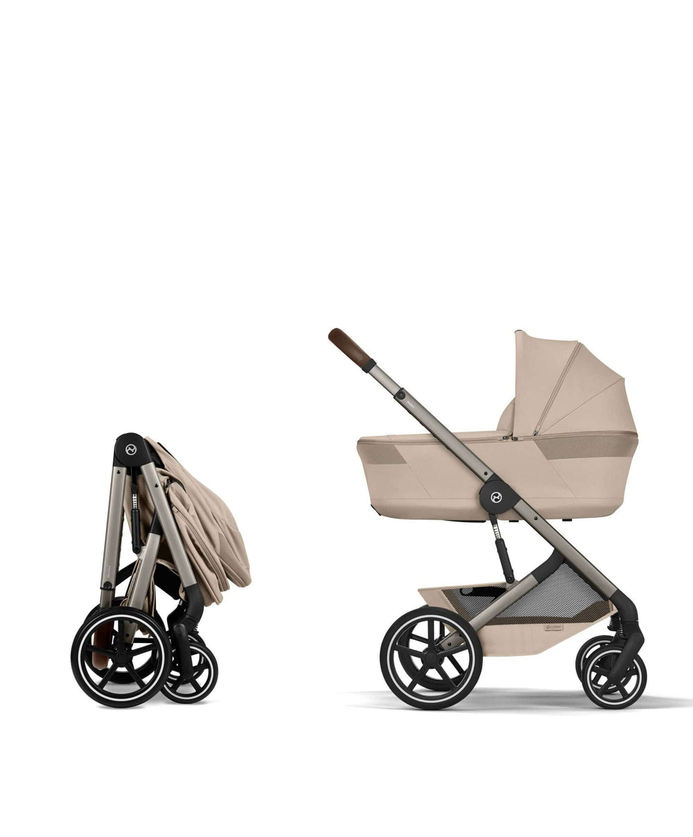 Cybex Pushchairs Cybex Balios Utltimate Pushchair Bundle with Cybex Cloud G3 Car Seat - Almond Beige