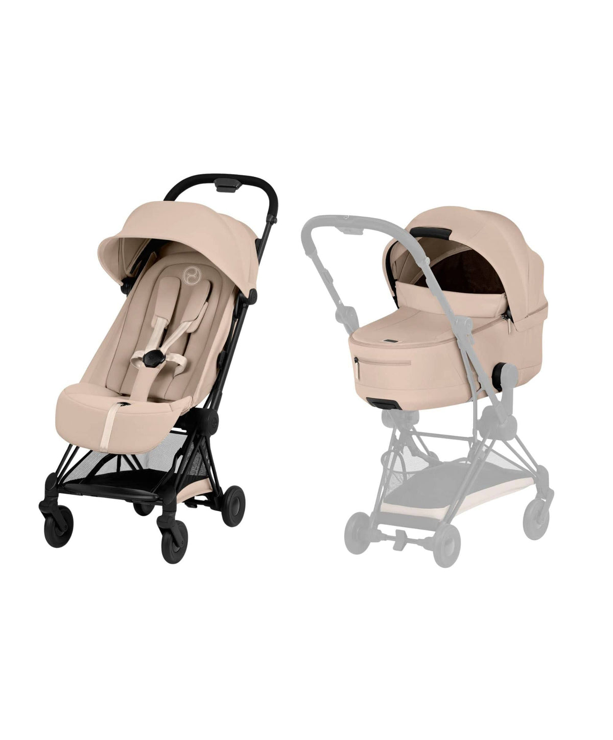 Cybex Pushchairs Cybex COŸA Pushchair & Carry Cot - Cozy Beige