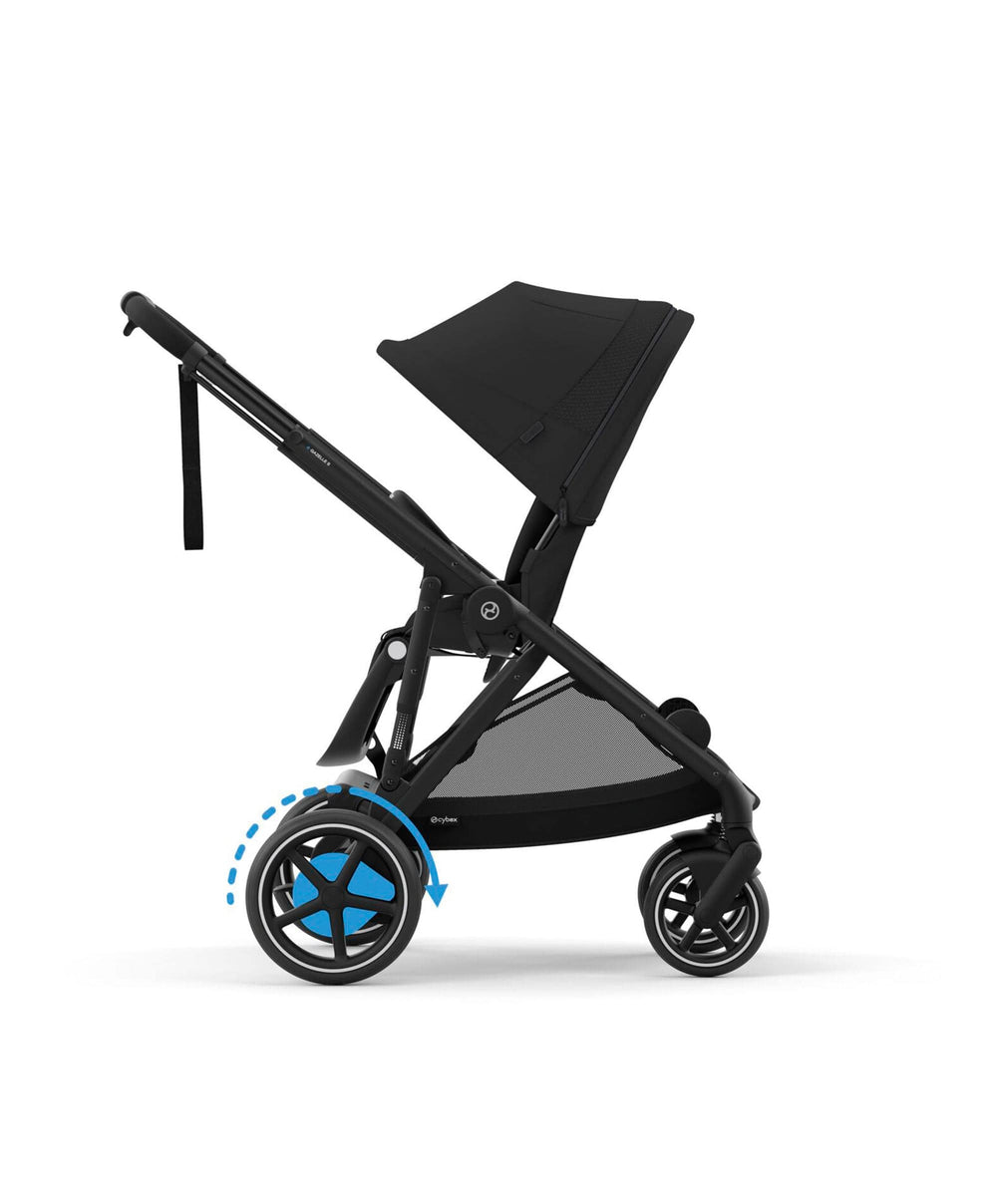 Cybex Pushchairs Cybex e-Gazelle S Electric Single to Double Pushchair - Black