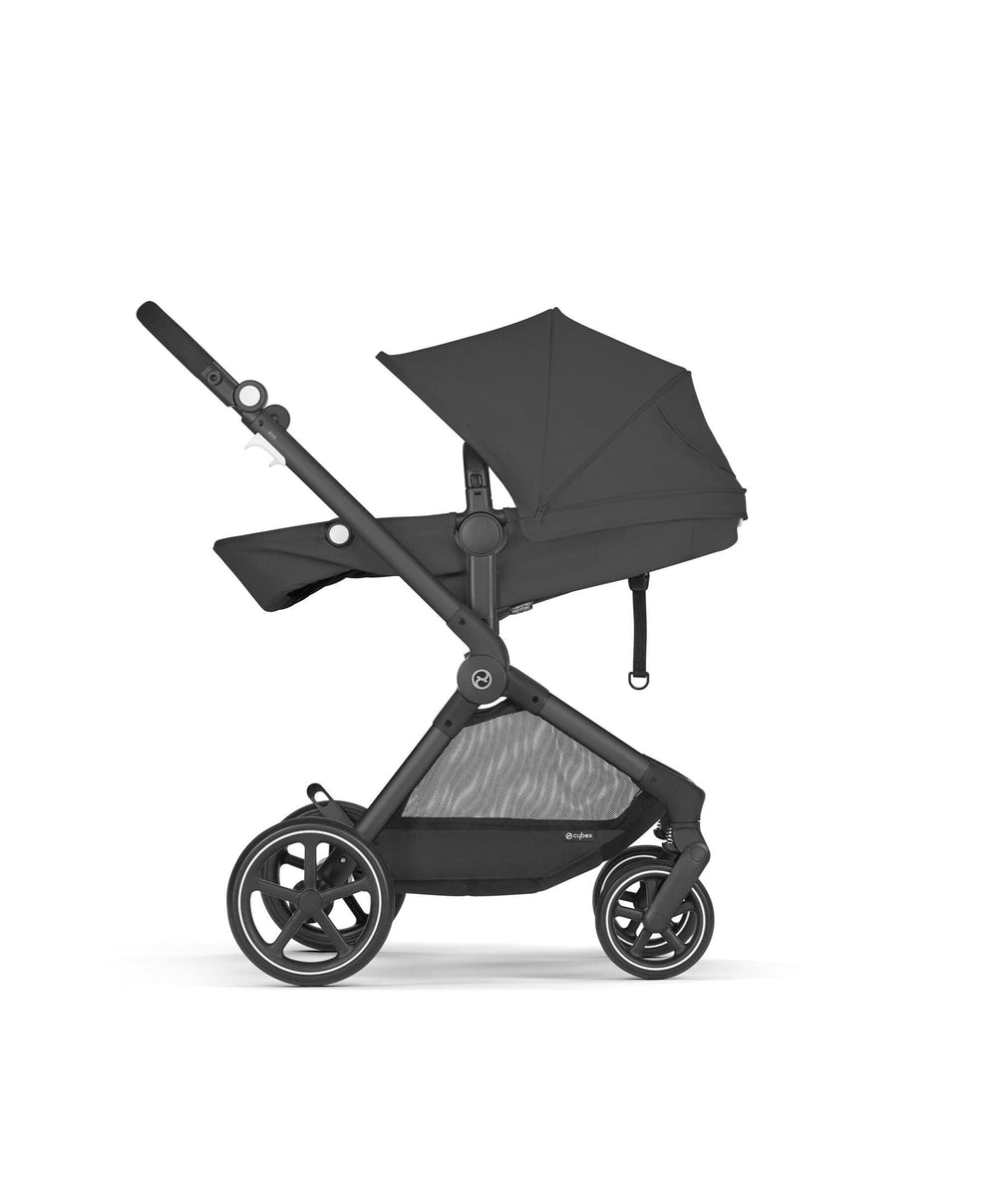 Cybex Pushchairs Cybex EOS Lux Pushchair Bundle - Moon Black