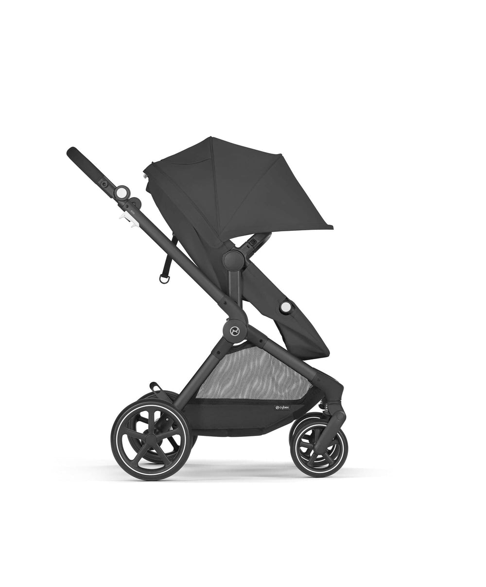 Cybex Pushchairs Cybex EOS Lux Pushchair Bundle - Moon Black