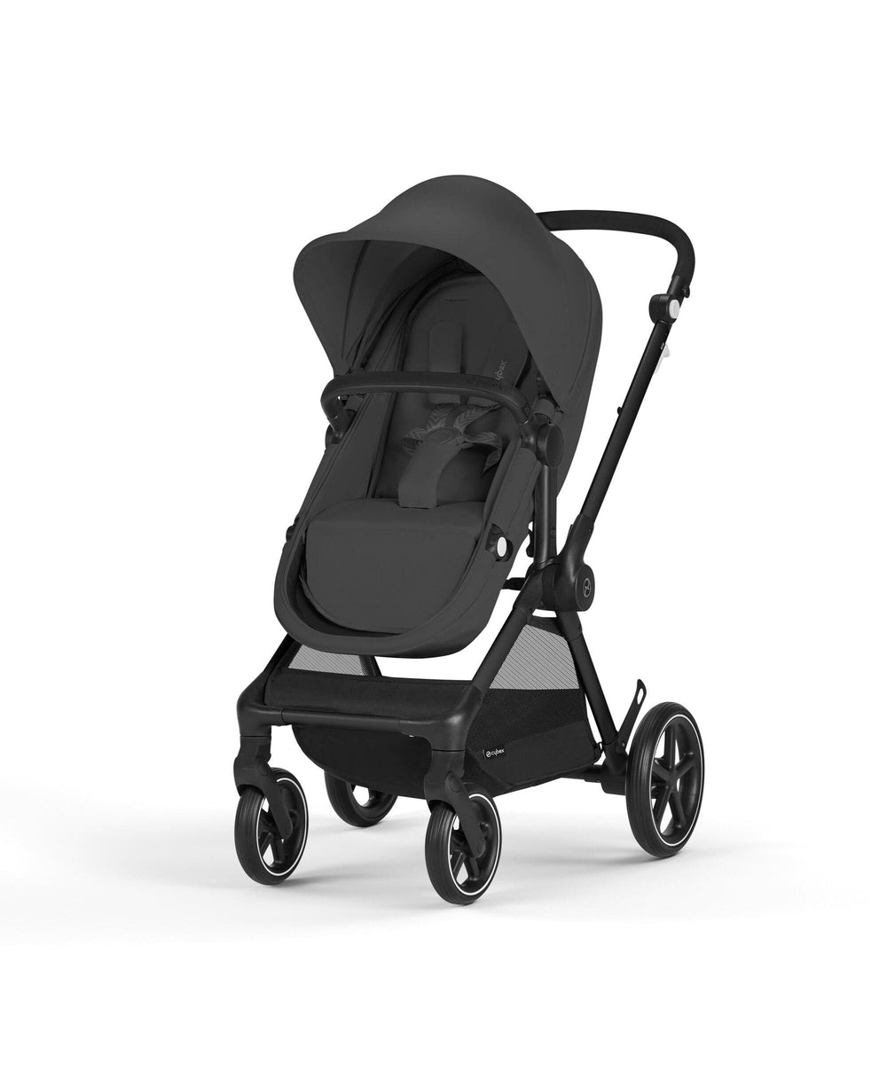 Cybex Pushchairs Cybex EOS Lux Pushchair Bundle - Moon Black