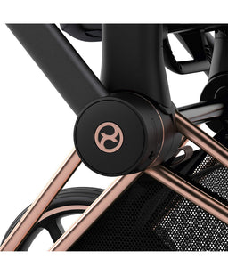 Cybex Pushchairs Cybex ePriam Pushchair - Rose Gold/Sepia Black