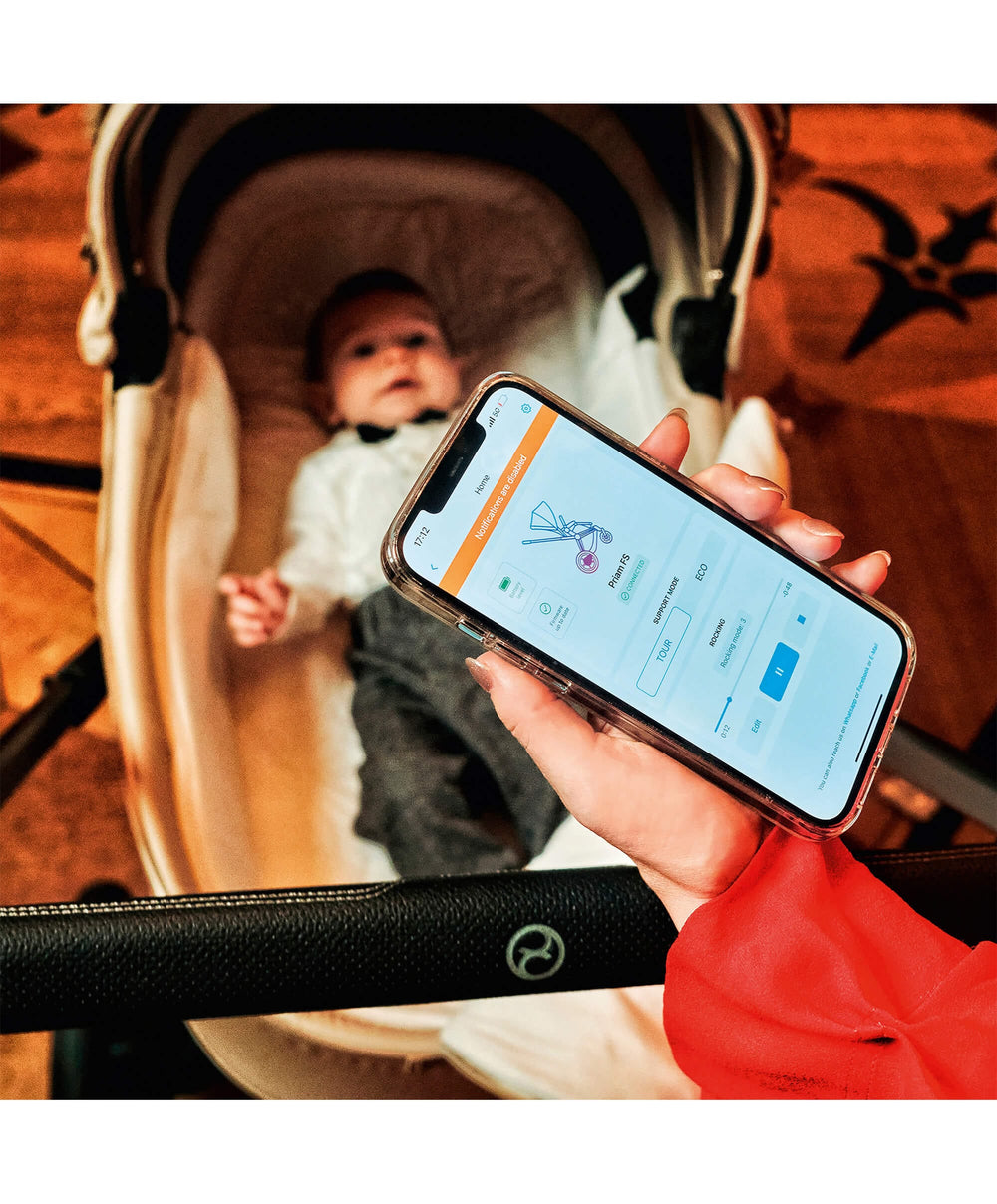 Cybex Pushchairs Cybex ePriam Pushchair - Rose Gold/Sepia Black