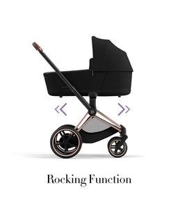 Cybex Pushchairs Cybex ePriam Pushchair - Rose Gold/Sepia Black