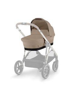 Cybex Pushchairs Cybex Gazelle S Pushchair Bundle with Cloud T i-Size Baby Car Seat & Base (7 Pieces) - Almond Beige