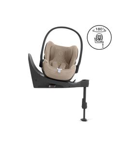 Cybex Pushchairs Cybex Gazelle S Pushchair Bundle with Cloud T i-Size Baby Car Seat & Base (7 Pieces) - Almond Beige