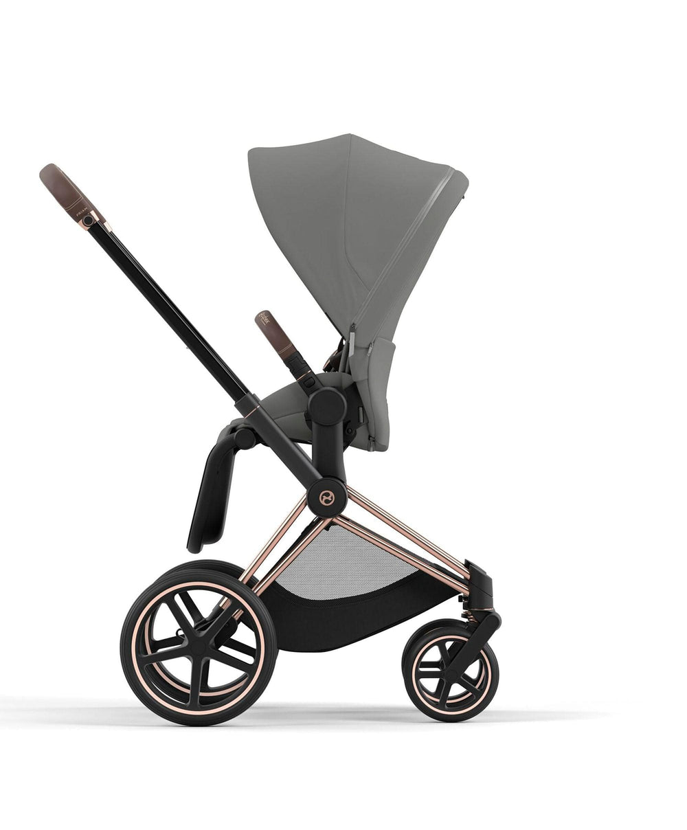 Cybex Pushchairs Cybex Priam Pushchair (2 Pieces) - Rose Gold/Sepia Black