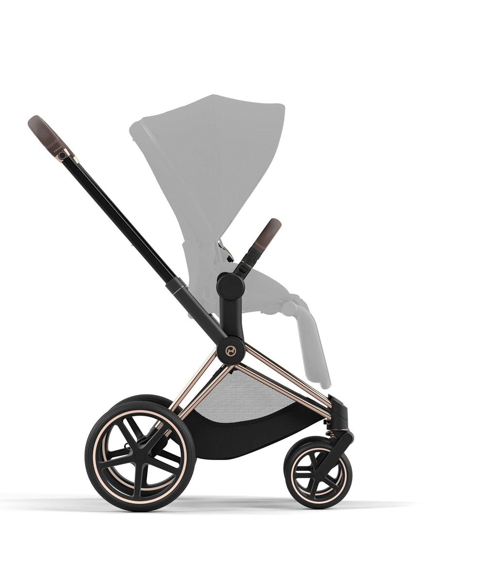 Cybex Pushchairs Cybex Priam Pushchair (2 Pieces) - Rose Gold/Sepia Black