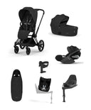 Cybex Pushchairs Cybex Priam Pushchair Bundle with Cybex Cloud T i-Size & Sirona T i-Size Car Seat - Sepia Black