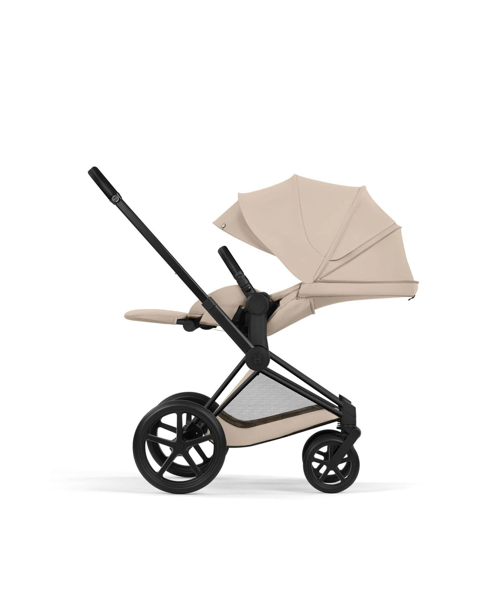 Cybex Pushchairs Cybex PRIAM Pushchair &amp; Carry Cot - Cozy Beige