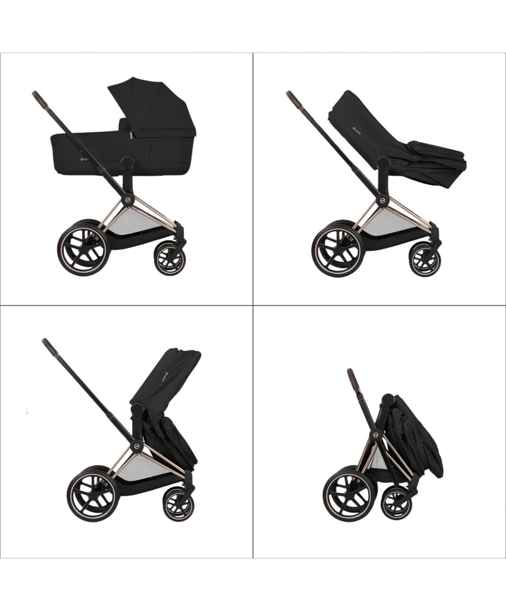 Cybex Pushchairs Cybex Priam Pushchair &amp; Carry Cot - Cozy Beige