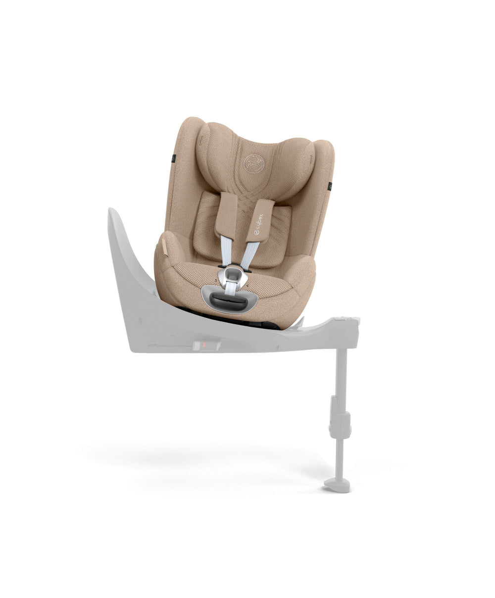 Cybex Pushchairs Cybex Priam Ultimate Pushchair Bundle With Cybex Cloud T Plus &amp; Cybex Sirona T I-Size Plus Car Seat &amp; Base - Black/Cozy Beige