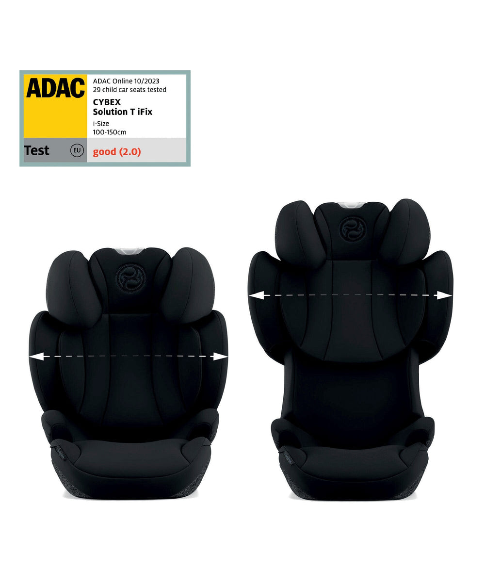 Cybex Solution T i-Fix High-back Booster Car Seat in Moon Black – Mamas & Papas IE