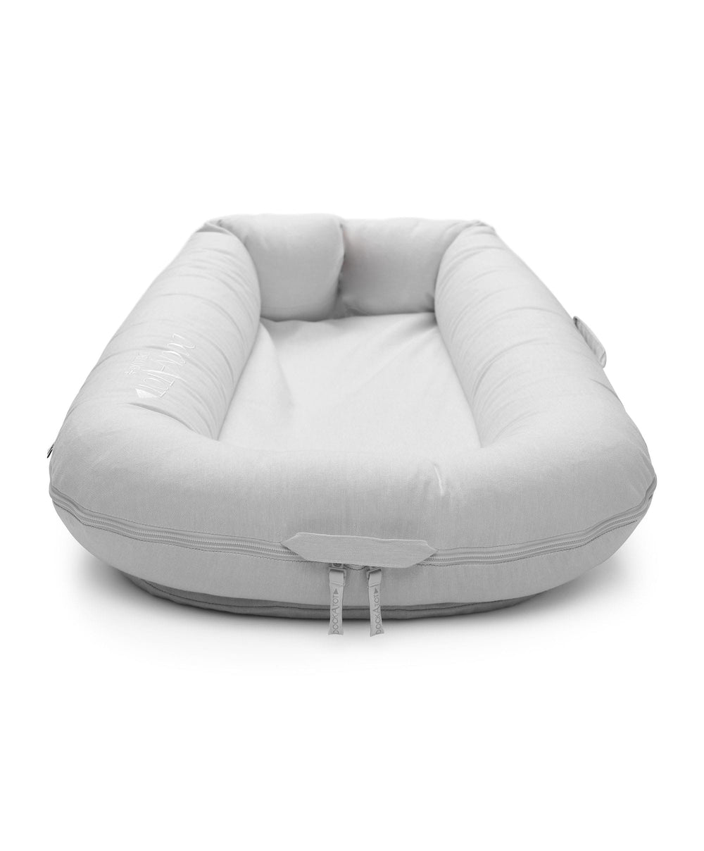 Dockatot Baby Nests DockATot Deluxe+ Fog Grey Chambray