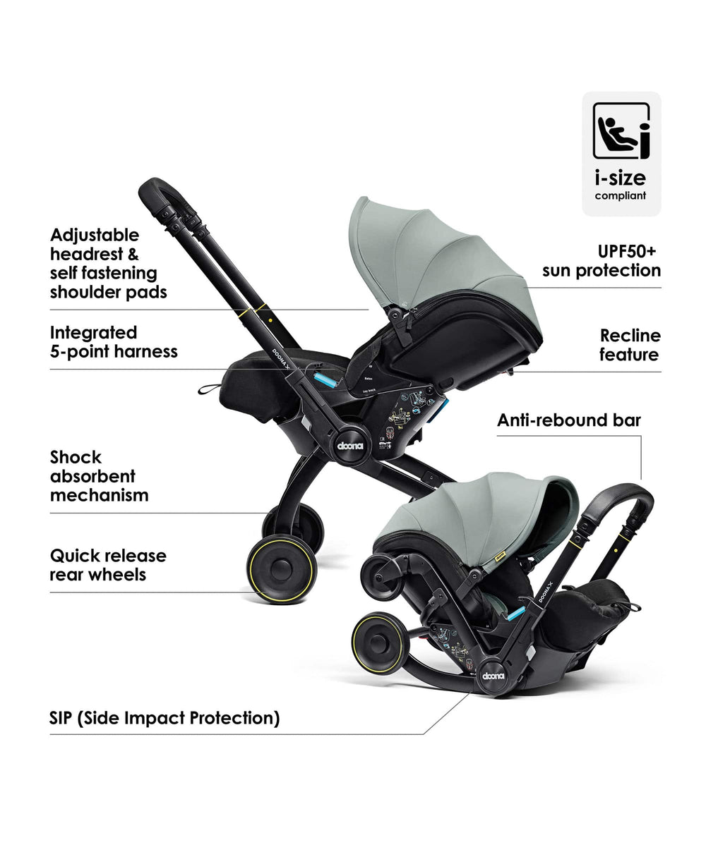 Doona Baby Car Seats Doona X Car Seat &amp; Stroller - Dusty Sage