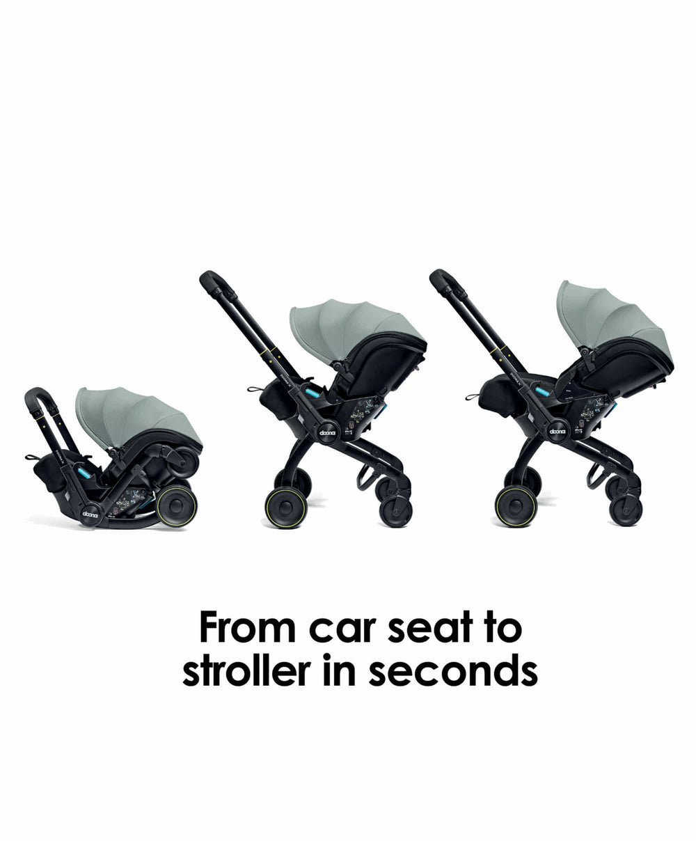 Doona Baby Car Seats Doona X Car Seat &amp; Stroller Dusty Sage with ISOFIX Base - Dusty Sage
