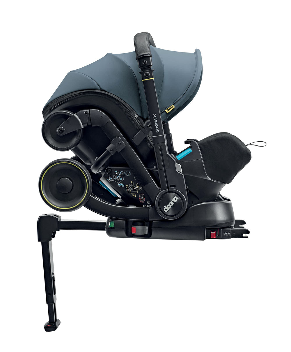 Doona Baby Car Seats Doona X Car Seat &amp; Stroller Dusty Sage with ISOFIX Base - Ocean Blue