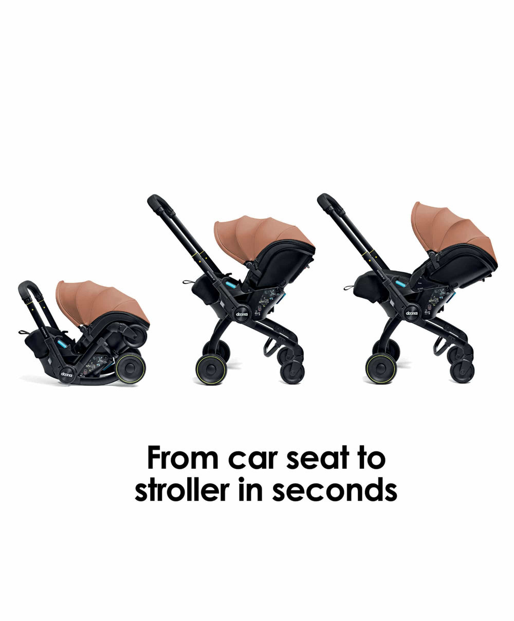 Doona Baby Car Seats Doona X Car Seat &amp; Stroller Dusty Sage with ISOFIX Base - Terracotta