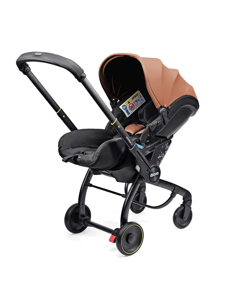 Doona Baby Car Seats Doona X Car Seat &amp; Stroller Dusty Sage with ISOFIX Base - Terracotta