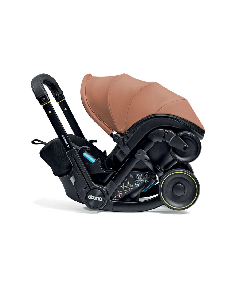 Doona Baby Car Seats Doona X Car Seat &amp; Stroller Dusty Sage with ISOFIX Base - Terracotta