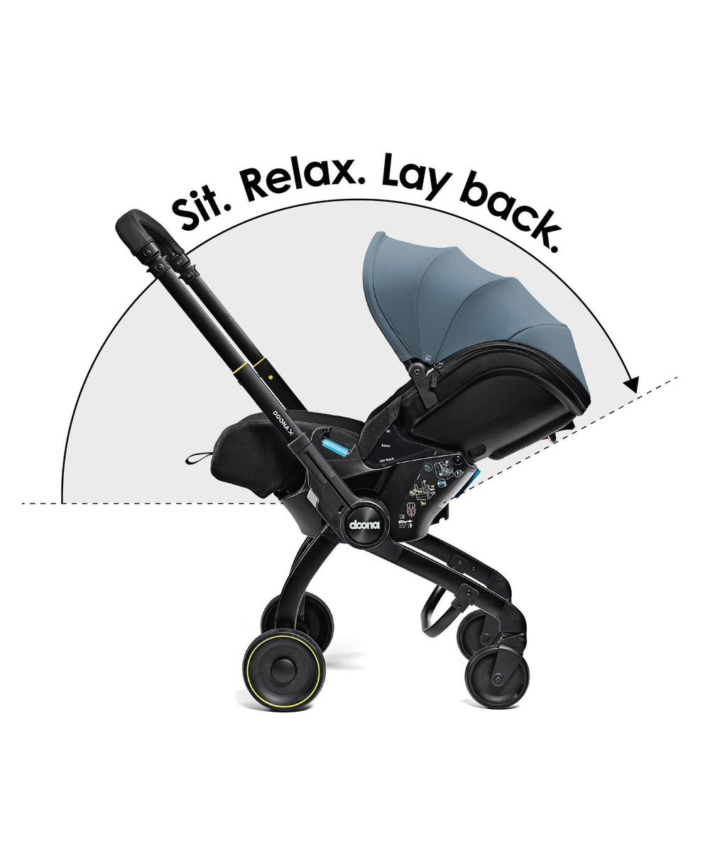 Doona Baby Car Seats Doona X Car Seat &amp; Stroller - Ocean Blue
