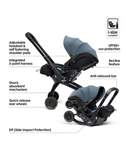 Doona Baby Car Seats Doona X Car Seat & Stroller - Ocean Blue